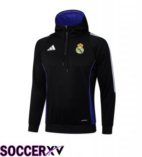 Real Madrid Training Sweatshirt Hoodie Black 2025/2026