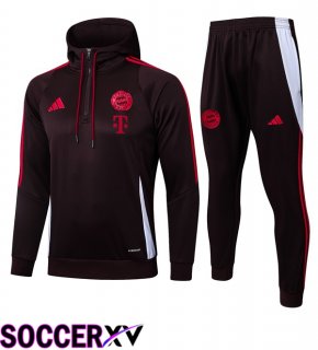 Bayern Munich Training Tracksuit Hoodie Red 2025/2026