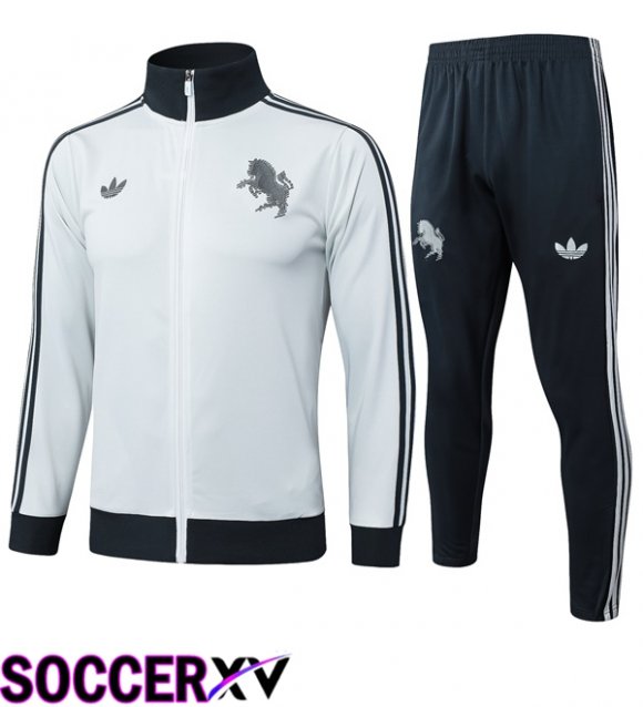 Juventus kit Training Jacket Suit Grey 2025/2026