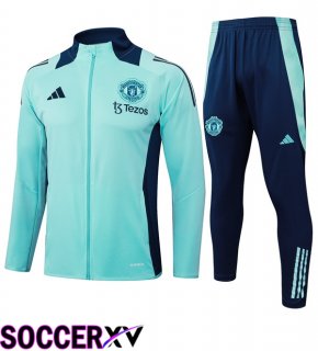 Manchester United kit Training Jacket Suit Green 2025/2026