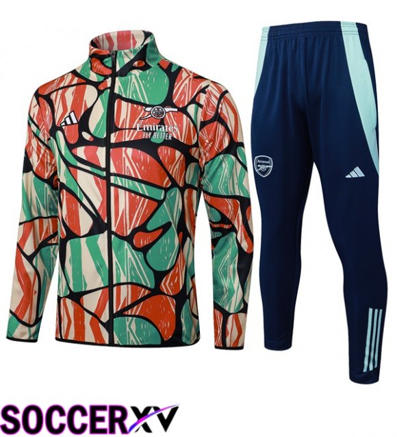 Arsenal kit Training Jacket Suit Red Green 2025/2026