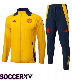 Manchester United kit Training Jacket Suit Yellow 2025/2026