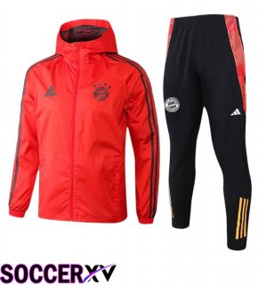 Bayern Munich Training Tracksuit - Windbreaker Red 2025/2026