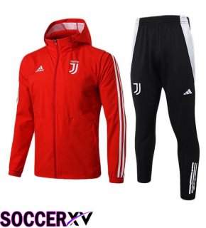 Juventus Training Tracksuit - Windbreaker Red 2025/2026