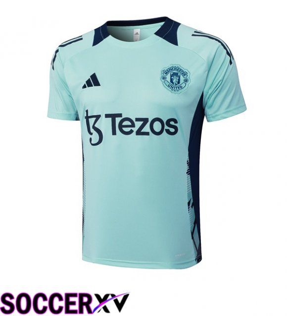Manchester United Training T Shirt Green 2025/2026
