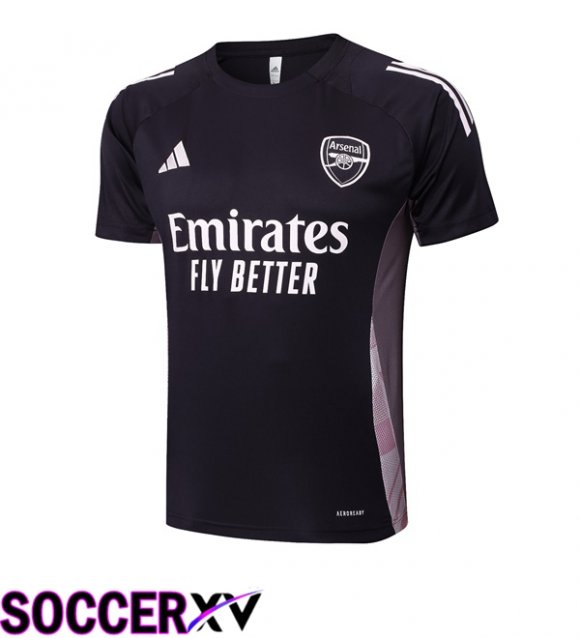 Arsenal Training T Shirt Black 2025/2026