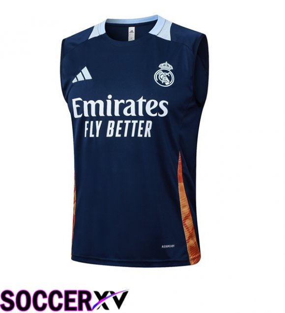 Real Madrid Soccer Vest Blue Royal 2025/2026