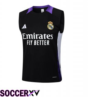 Real Madrid Soccer Vest Black 2025/2026