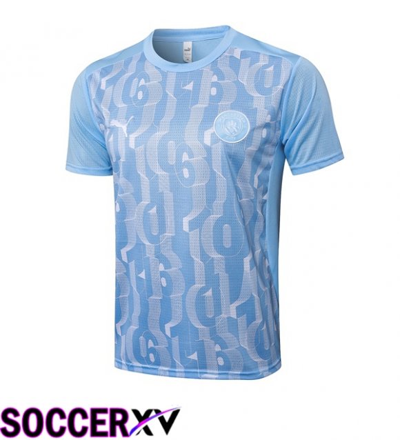 Manchester City Training T Shirt Blue 2025/2026