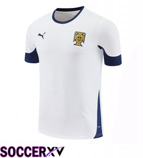 Portugal Training T Shirt White 2025/2026