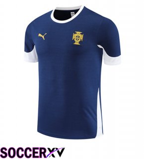 Portugal Training T Shirt Blue Royal 2025/2026