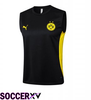 Dortmund BVB Soccer Vest Black 2025/2026