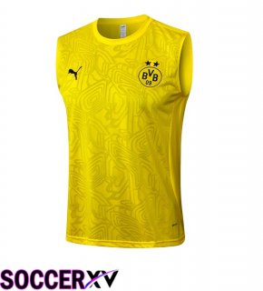 Dortmund BVB Soccer Vest Yellow 2025/2026