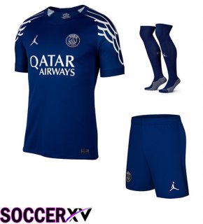 PSG Fourth kit Soccer Jersey (Shorts + Socks) 2024/2025