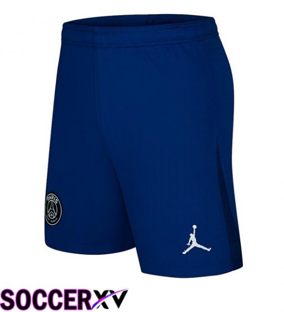 Paris PSG Fourth Soccer Shorts Blue Royal 2024/2025