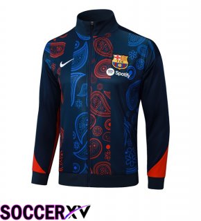 FC Barcelona Training Jacket Blue Black Red 2025/2026