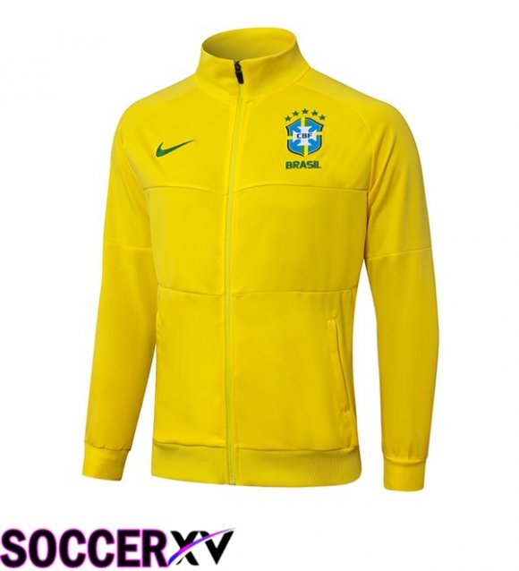 Brazil Training Jacket Yellow 2025/2026