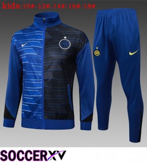 Inter Milan Kids kit Training Jacket Suit Blue Royal 2025/2026