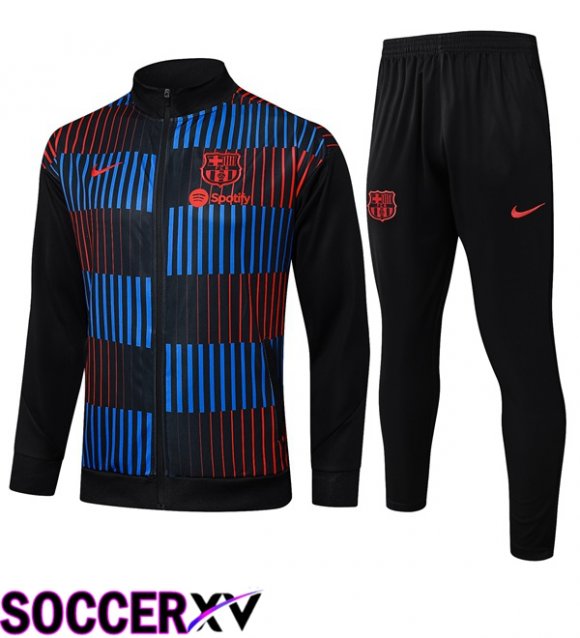 FC Barcelona kit Training Jacket Suit Blue Black Red 2025/2026