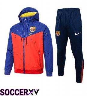 FC Barcelona Training Tracksuit - Windbreaker Blue Red 2025/2026