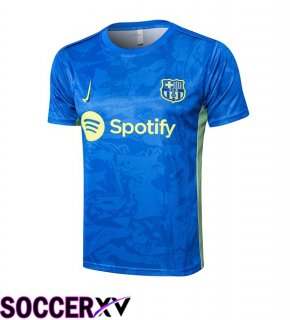 FC Barcelona Training T Shirt Blue 2025/2026