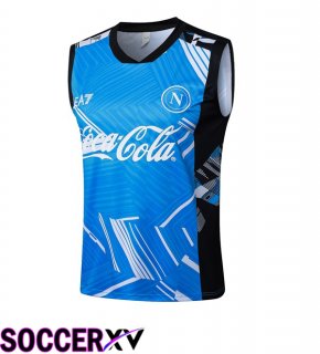 SSC Napoli Soccer Vest Blue 2025/2026