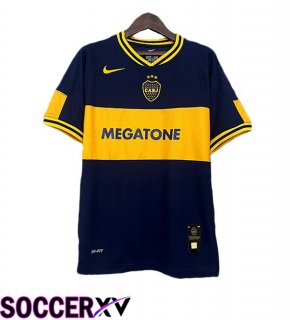 Boca Juniors Retro Home Soccer Jersey Blue Royal 2006-2007