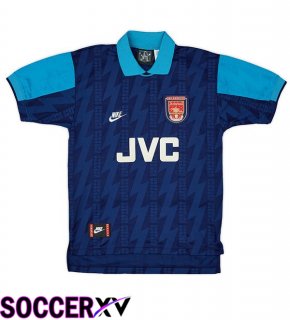 Arsenal Retro Away Soccer Jersey Blue 1994-1995