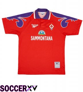 ACF Fiorentina Retro Third Soccer Jersey Red 1995-1996