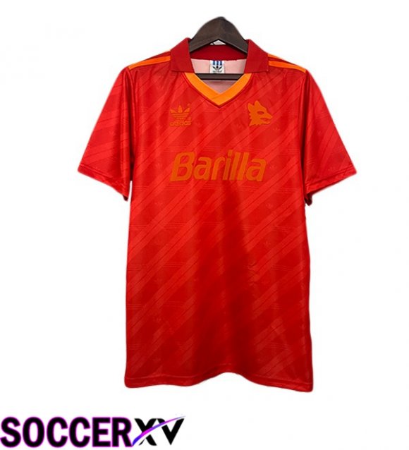 AS Rome Retro Third Soccer Jersey Red 1992-1994