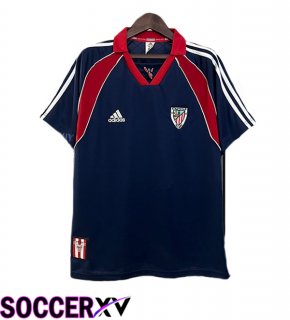 Athletic Club Retro Away Soccer Jersey Blue Royal 1999-2000