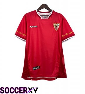 Sevilla FC Retro Away Soccer Jersey Red 2003-2004