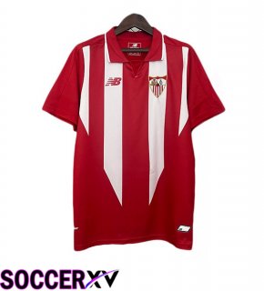 Sevilla FC Retro Away Soccer Jersey Red 2015-2016