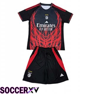 Benfica Kids Soccer Jersey Special Edition Black/Red 2025/2026