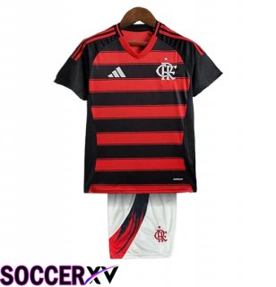 Flamengo Kids Home Soccer Jersey 2025/2026