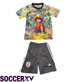 Japan Kids Soccer Jersey Special Edition Yellow 2025/2026