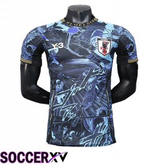 Japan Soccer Jersey Special Edition Blue Marine 2025/2026