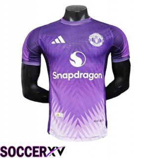 Manchester United Soccer Jersey Special Edition Purple 2025/2026