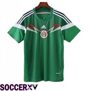 Mexico Retro Home Soccer Jersey 2014