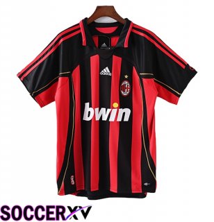 AC Milan Retro Home Soccer Jersey 2006/2007