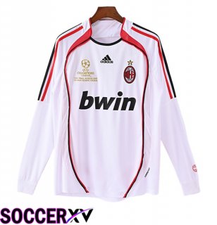 AC Milan Retro Away Soccer Jersey Long sleeve 2006/2007