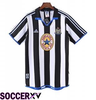 Newcastle United Retro Home Soccer Jersey 1999/2000