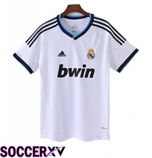 Real Madrid Retro Home Soccer Jersey 2012/2013