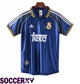 Real Madrid Retro Away Soccer Jersey 1998/2000