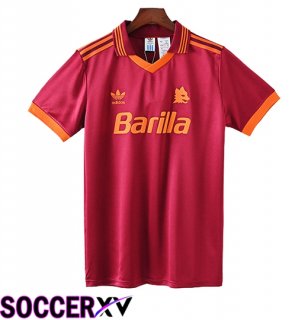 AS Rome Retro Home Soccer Jersey 1992/1994