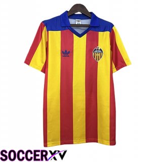 Valencia CF Retro Home Soccer Jersey 1980/1982