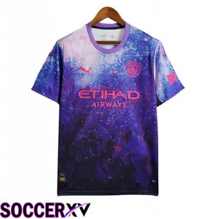 Manchester City Soccer Jersey Special Edition Purple 2025/2026