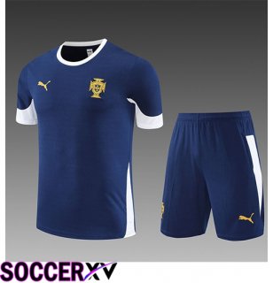 Portugal Kids kit Training T Shirt Blue Royal 2025/2026