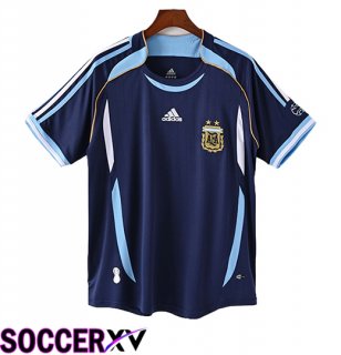 Argentinae Retro Away Soccer Jersey 2006