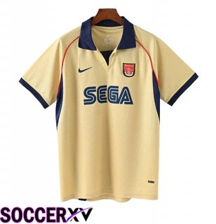 Arsenal Retro Away Soccer Jersey 2001/2002